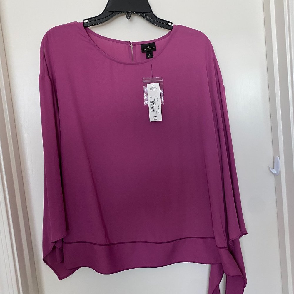 Worthington Lavender Blouse